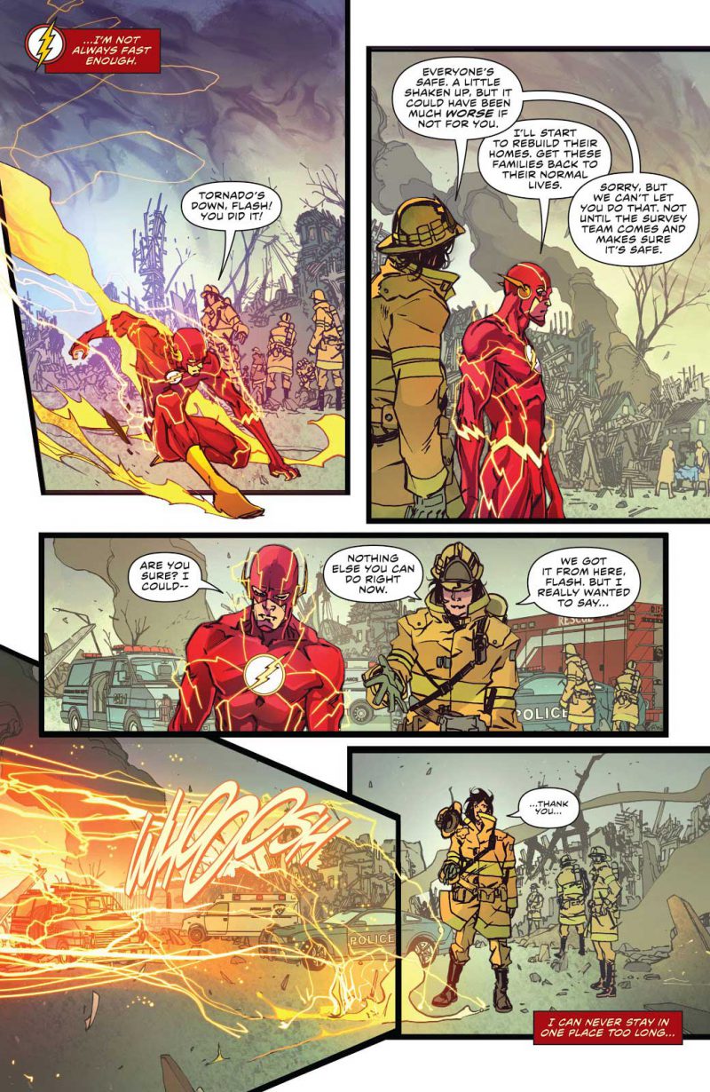 کمیک استریپ The Flash