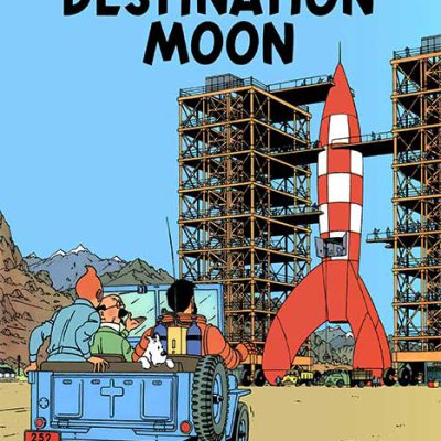 کمیک بوک Tintin Destination Moon