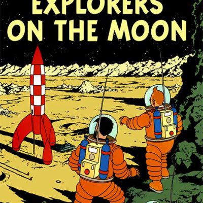 کمیک بوک Tintin Explorers on the Moon