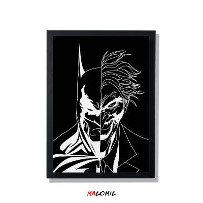 تابلو قاب شیشه ای Batman | کد 16
