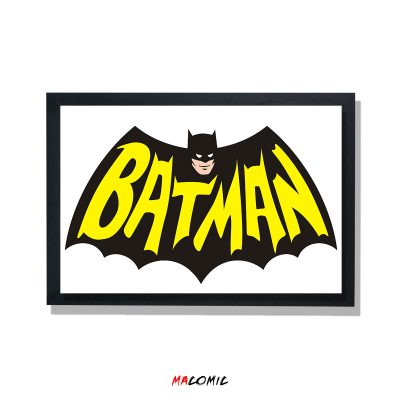 تابلو قاب شیشه ای Batman | کد 20