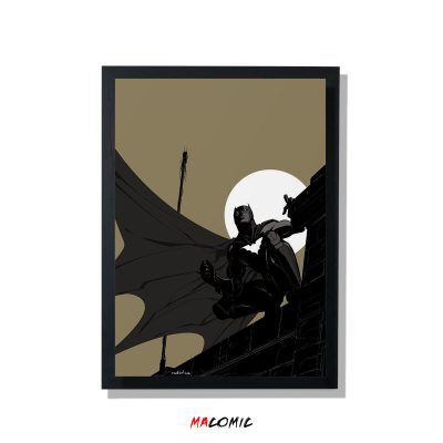 تابلو قاب شیشه ای Batman | کد 3