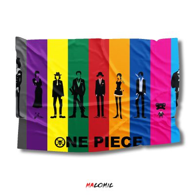 پرچم one piece | کد 15