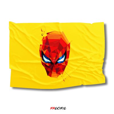 پرچم Spiderman | کد 7